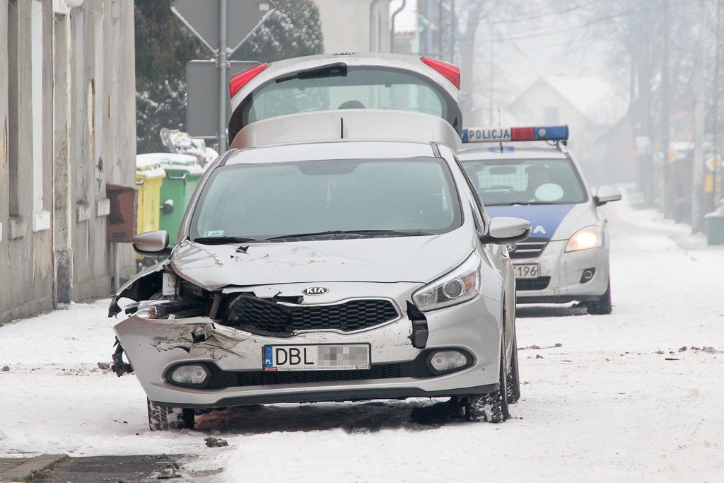 auto stłuczka