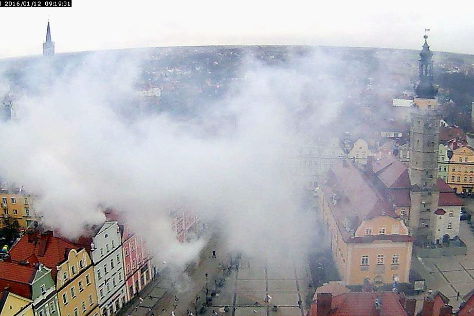 pożar