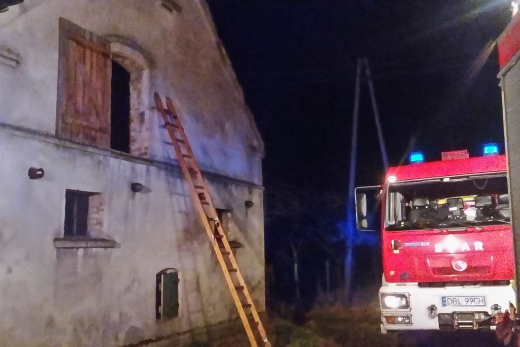 pożar