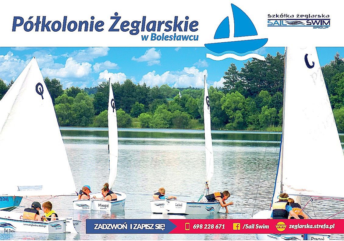 sail swim wakacje żeglarstwo