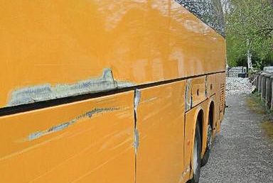 Uszkodzony autobus