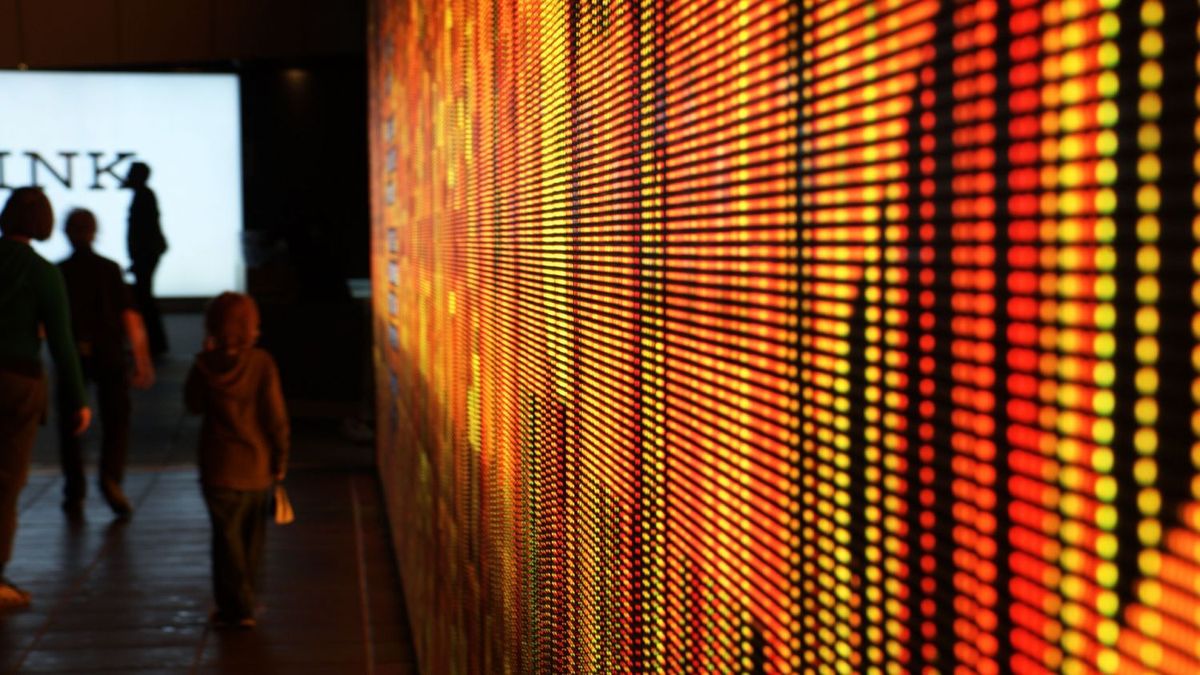 led