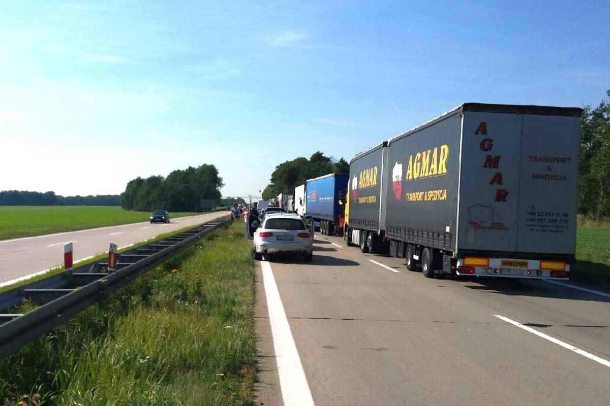 wypadek a4