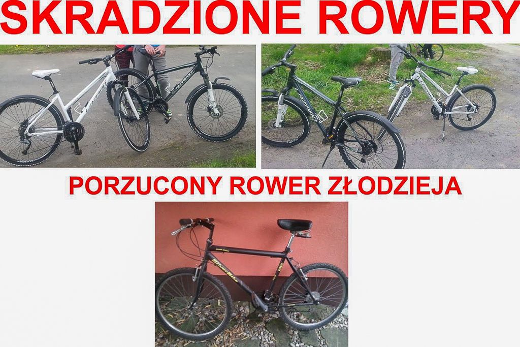 rower kradzież