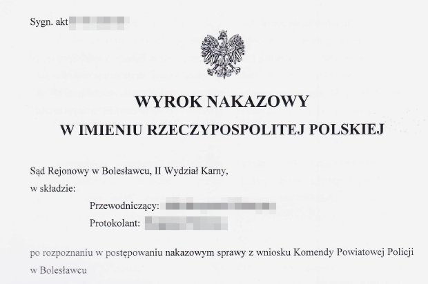 sąd wyrok