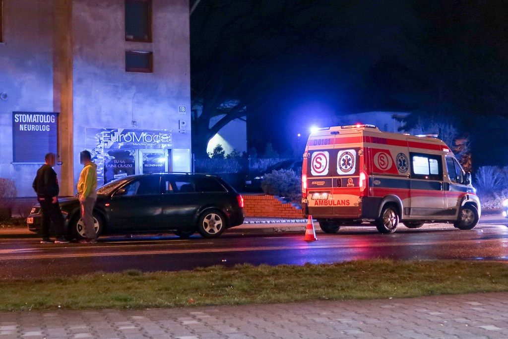potrącenie