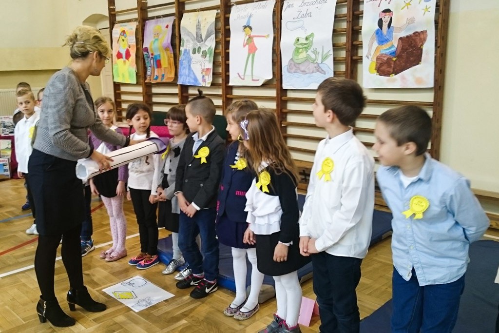 dzieci nauczyciele