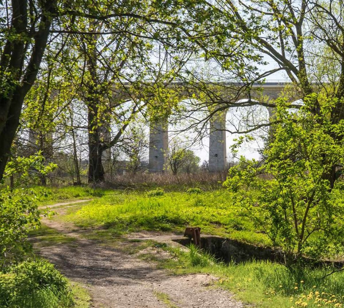 widok wiadukt