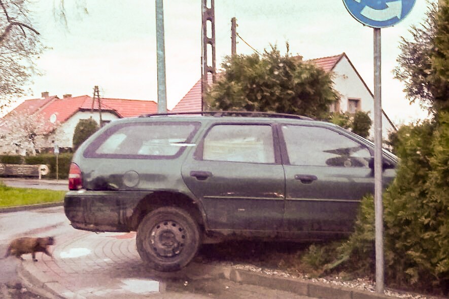 rondo wypadek