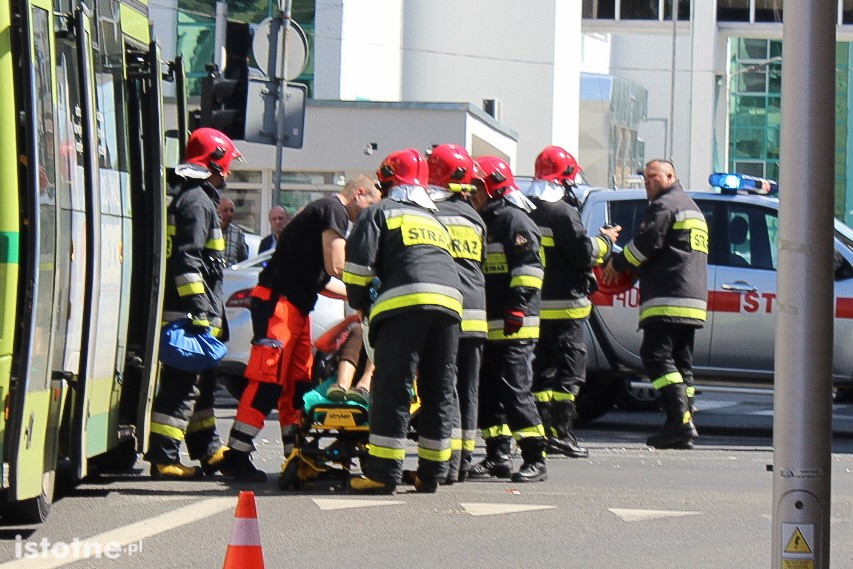 auto strażak wypadek karekta