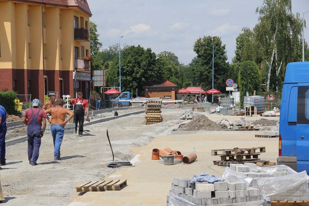 budowa parking