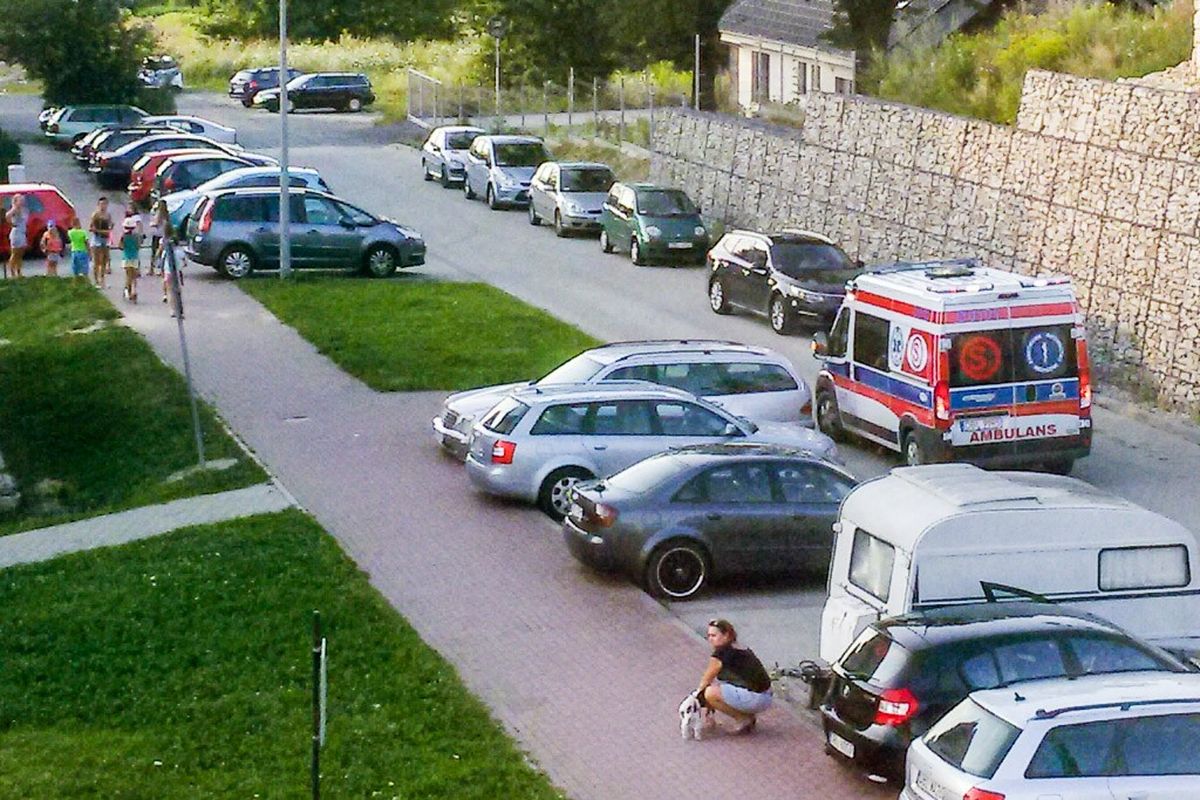 potrącenie
