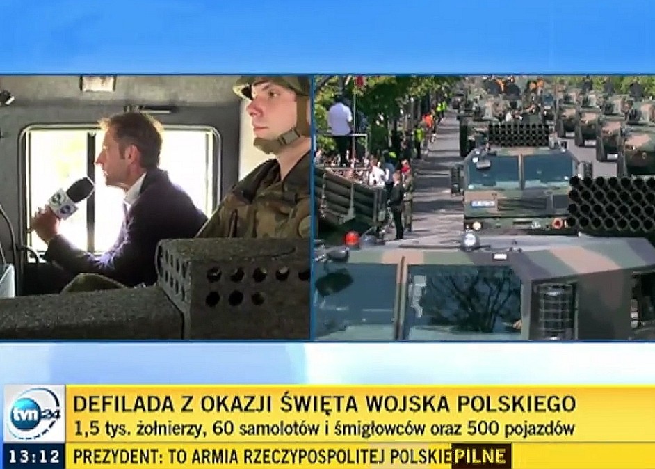 defilada  wojsko  23 ŚPA  langusta