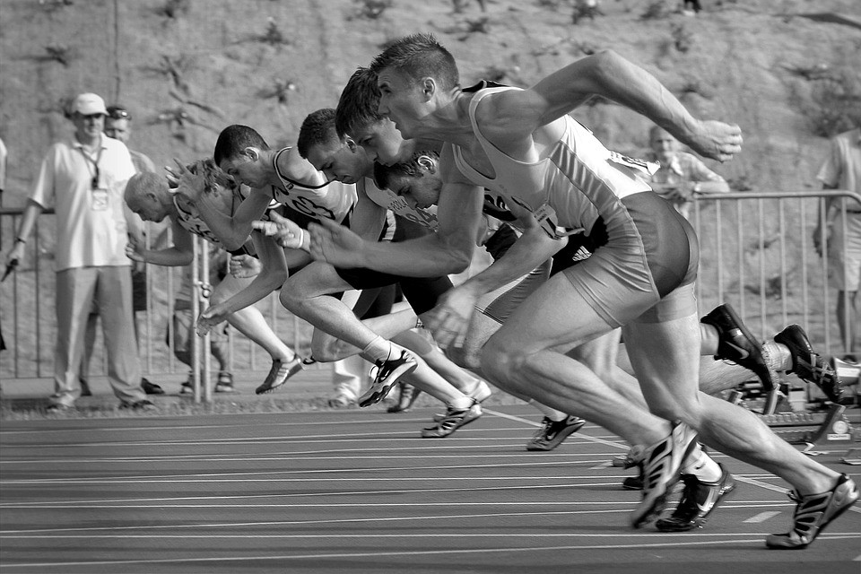 sportowiec bieg