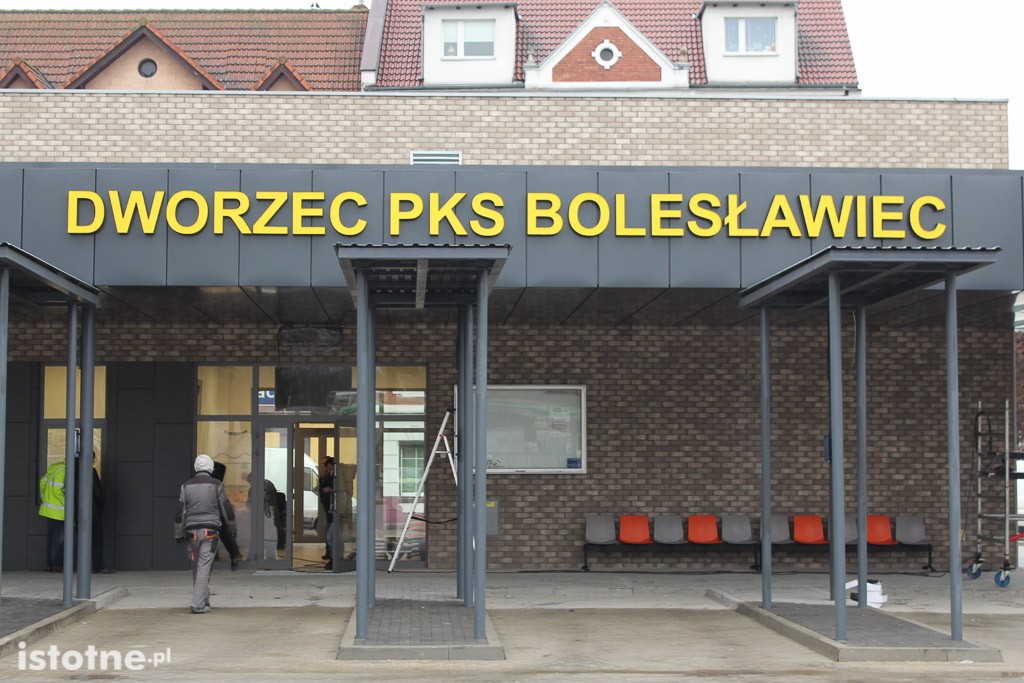dworzec  pks bolesławiec  otwarcie