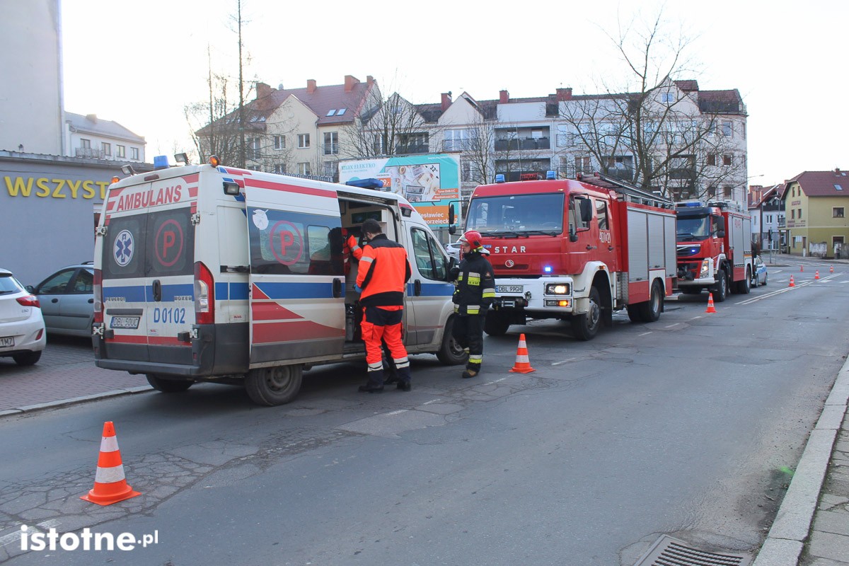 kolizja  skoda  volkswagen