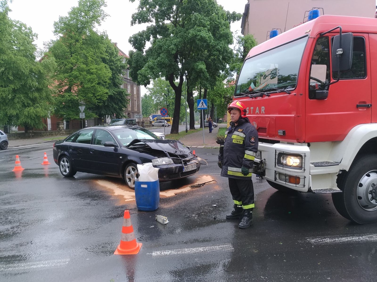 wóz strażacki