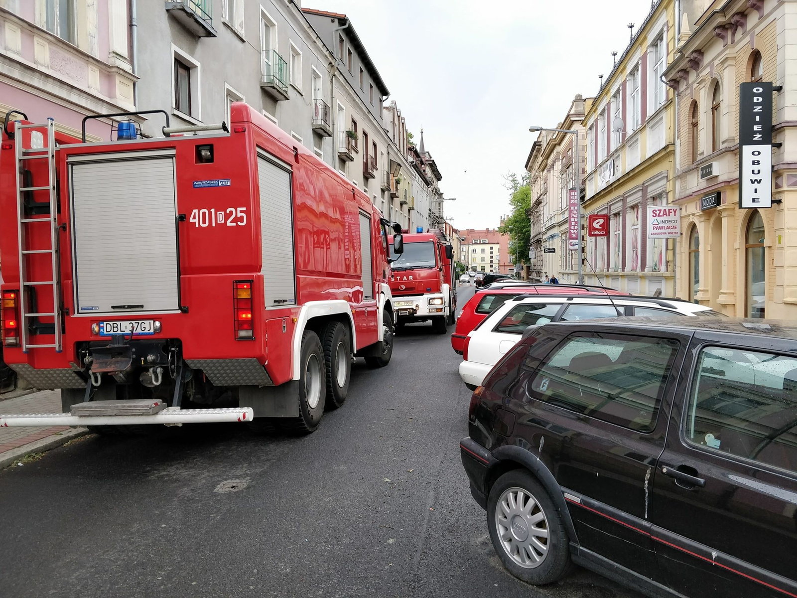 wóz strażacki