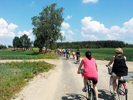 rajd rowerowy gmina warta bolesławiecka