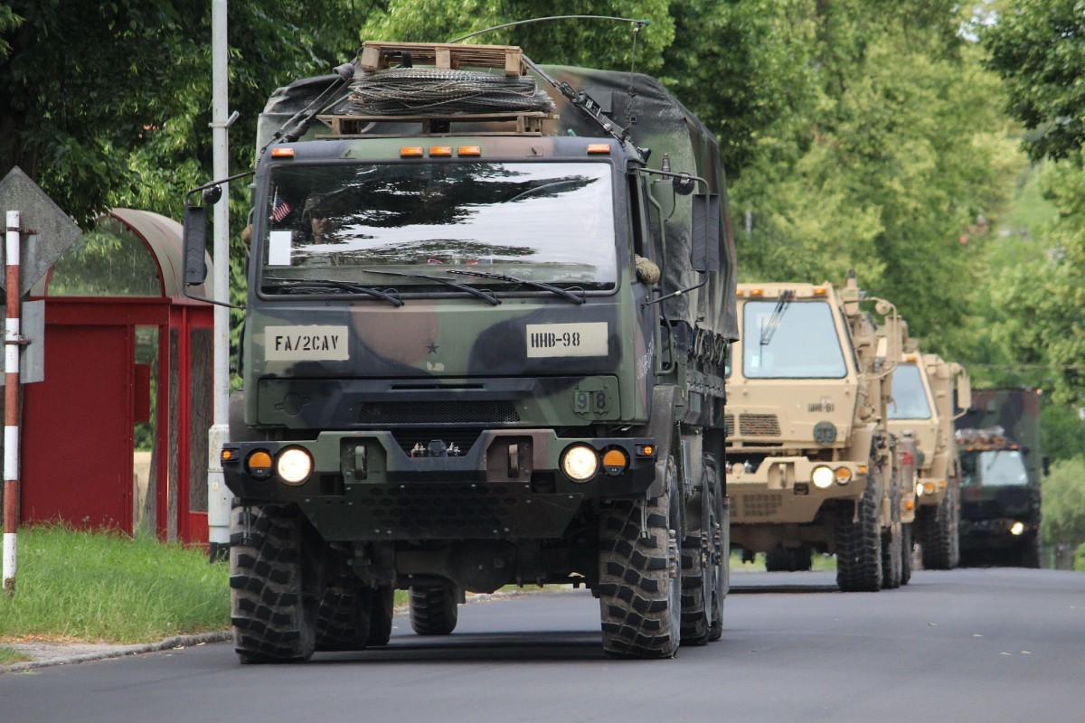 us army konwój