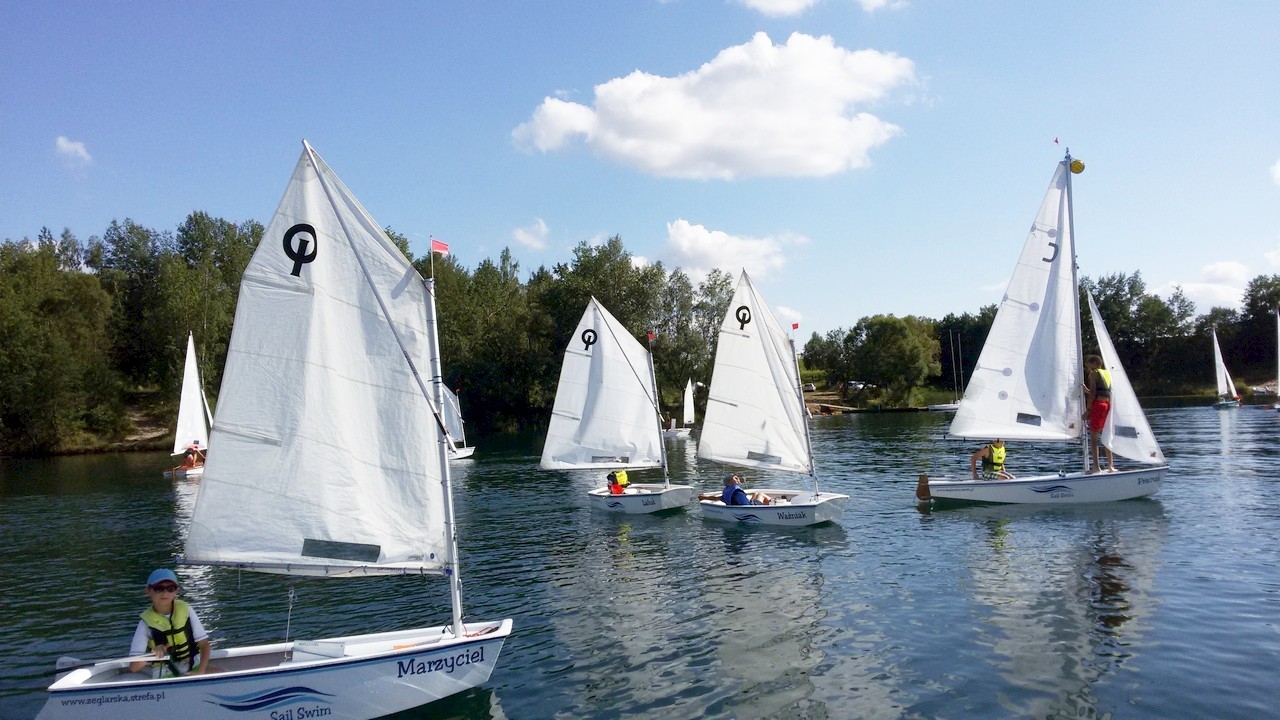 żaglówka sail swim