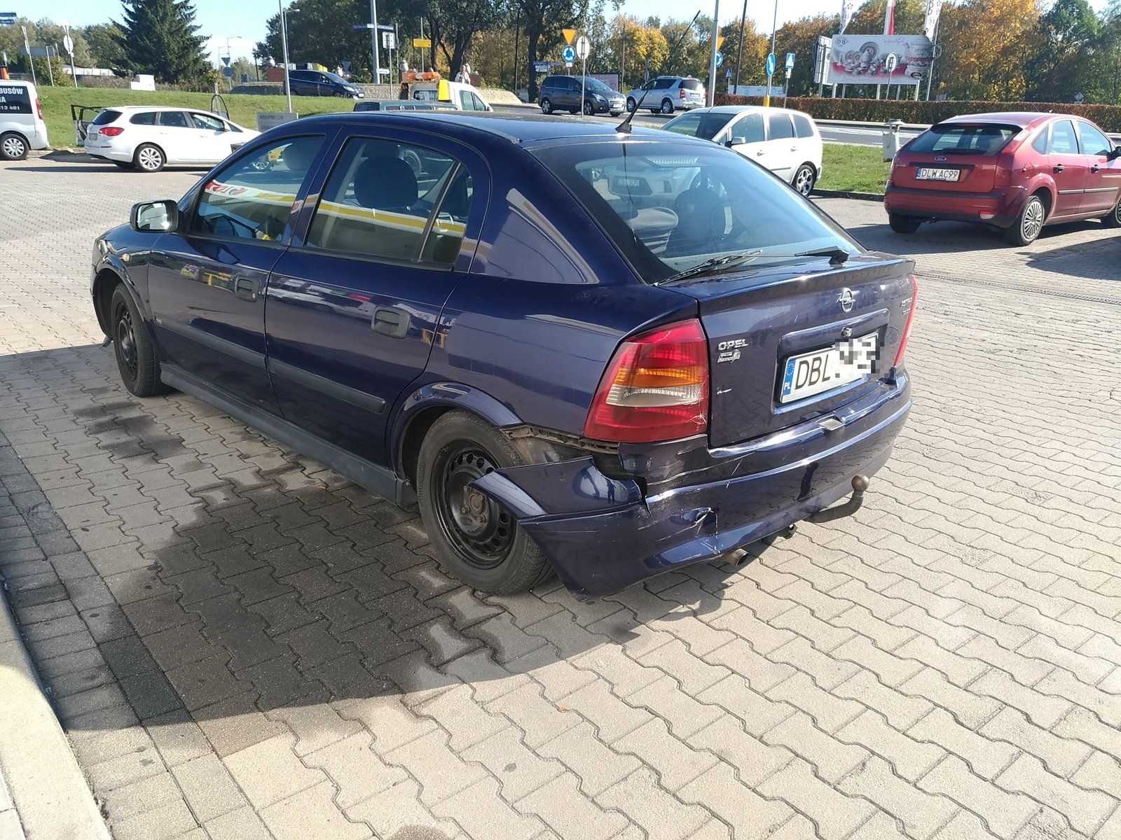 kolizja stacja lotos