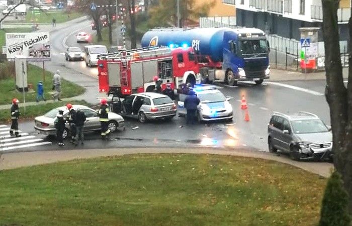 kolizja podgórna aleja wojska polskiego