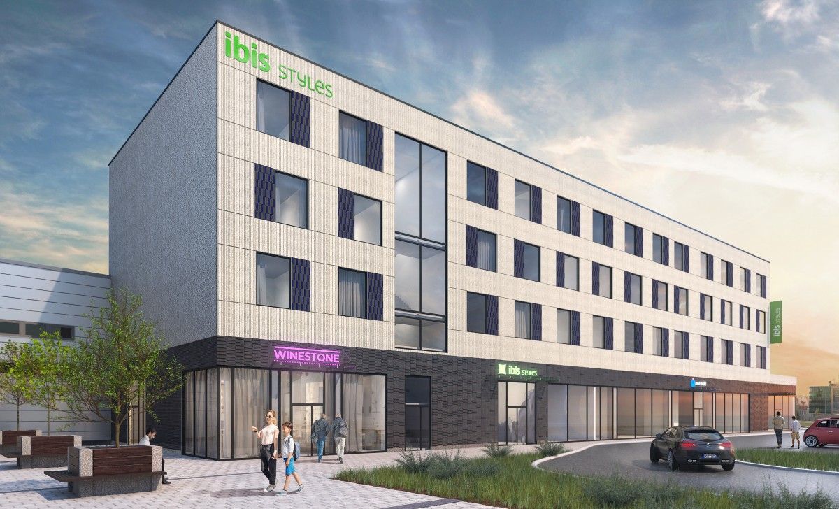 hotel ibis wizualizacja