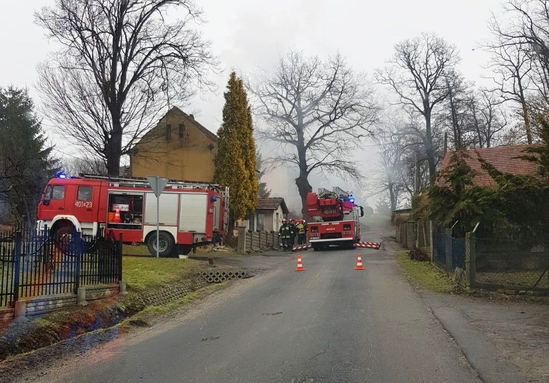 pożar nowe jaroszowice