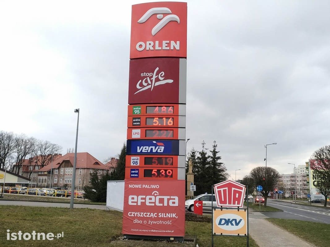 pkn orlen paliwo cena