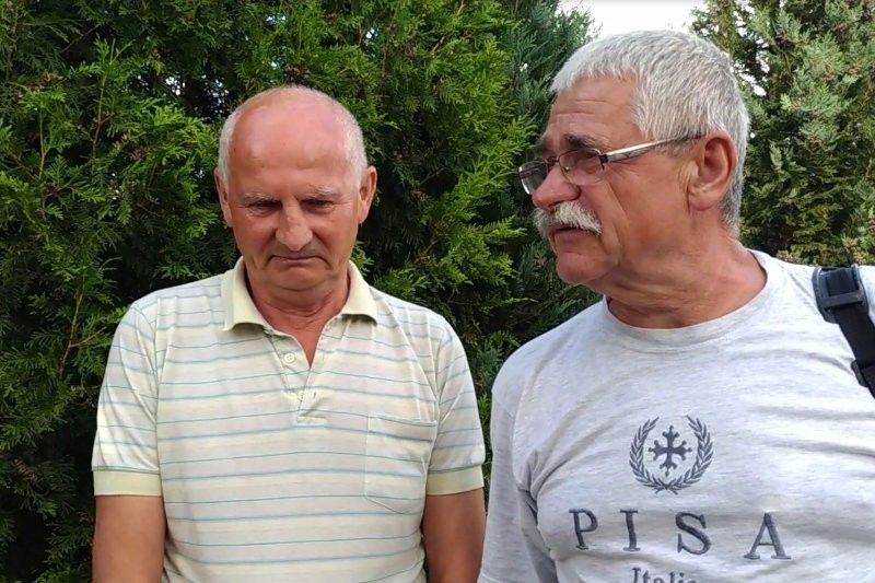 mężczyzna działkowiec