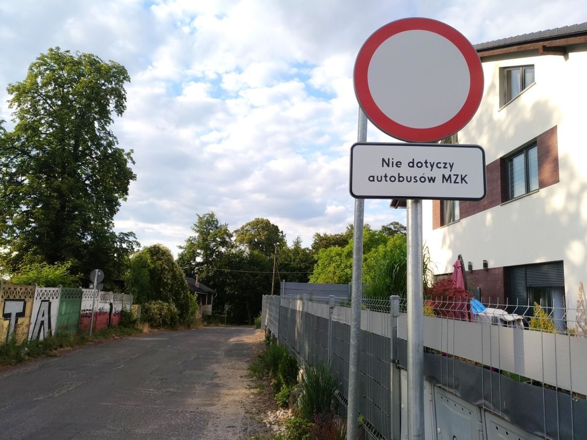 znak zakaz ruchu