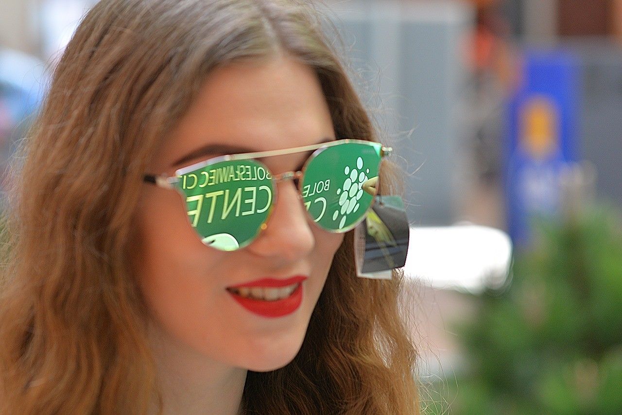 kobieta okulary