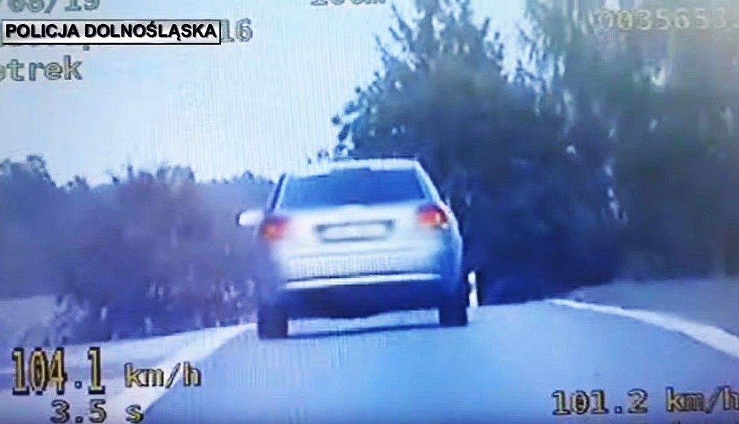 prędkość wideorejestrator policja