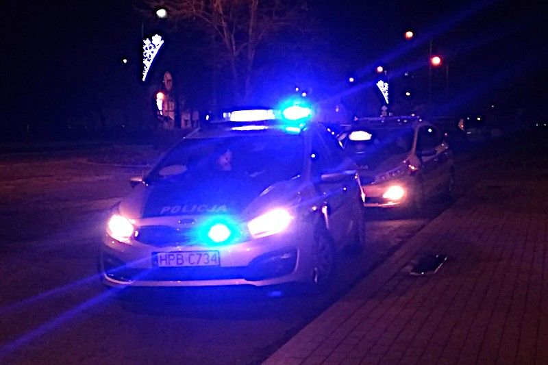 radiowóz policja pkp
