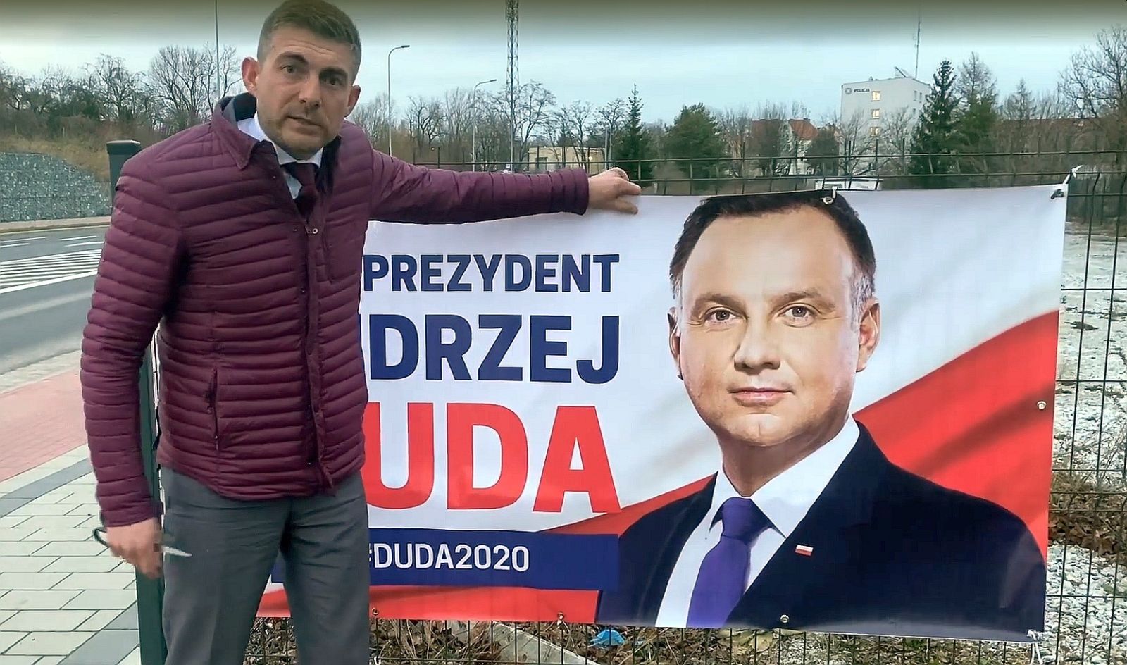 plakat duda legnica