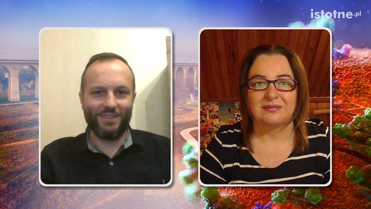 Grażyna Hanaf i Damian Sawczak