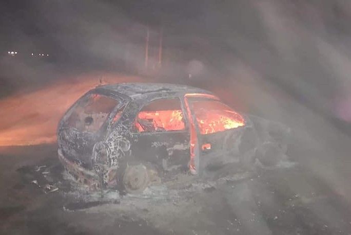 auto ogień