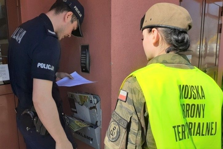 policjant żołnierz