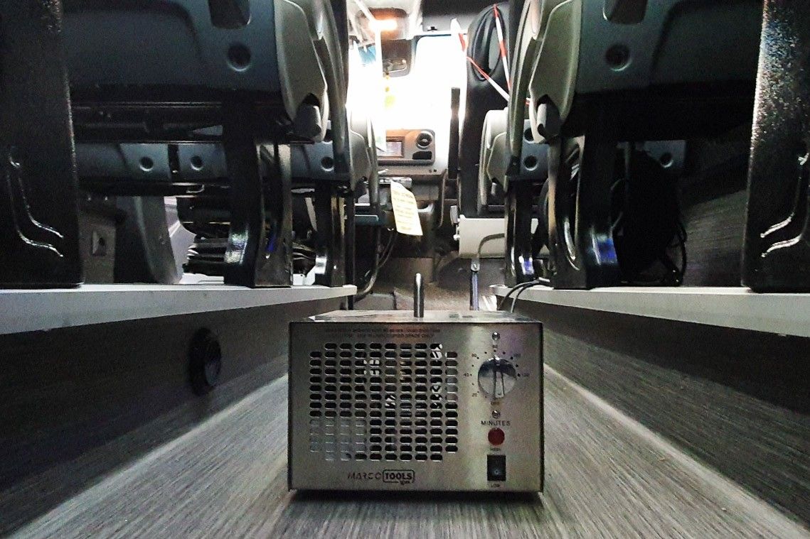 autobus dezynfekcja