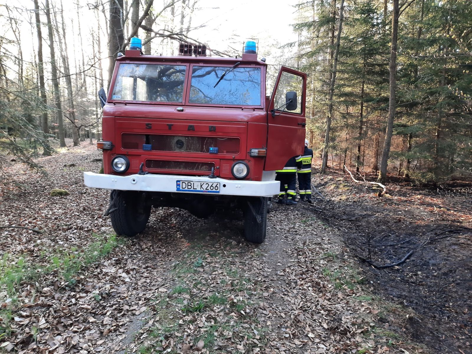 wóz OSP Różyniec
