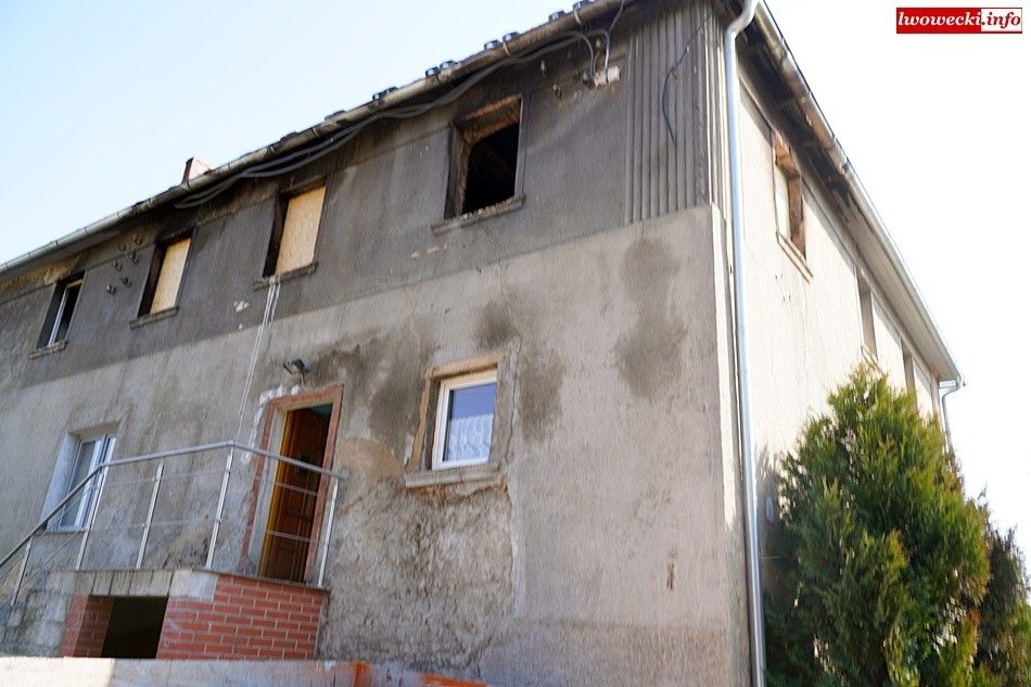 pożar dach lwowecki