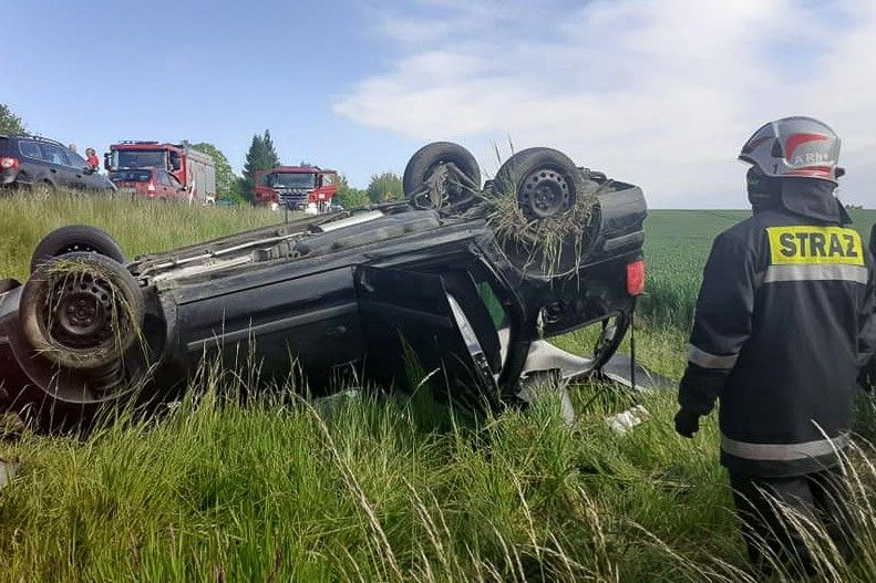 auto wypadek
