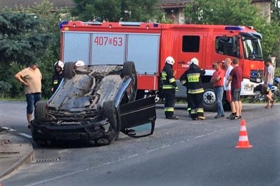 auto wypadek