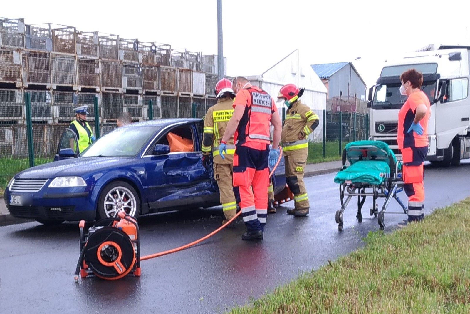 auto wypadek