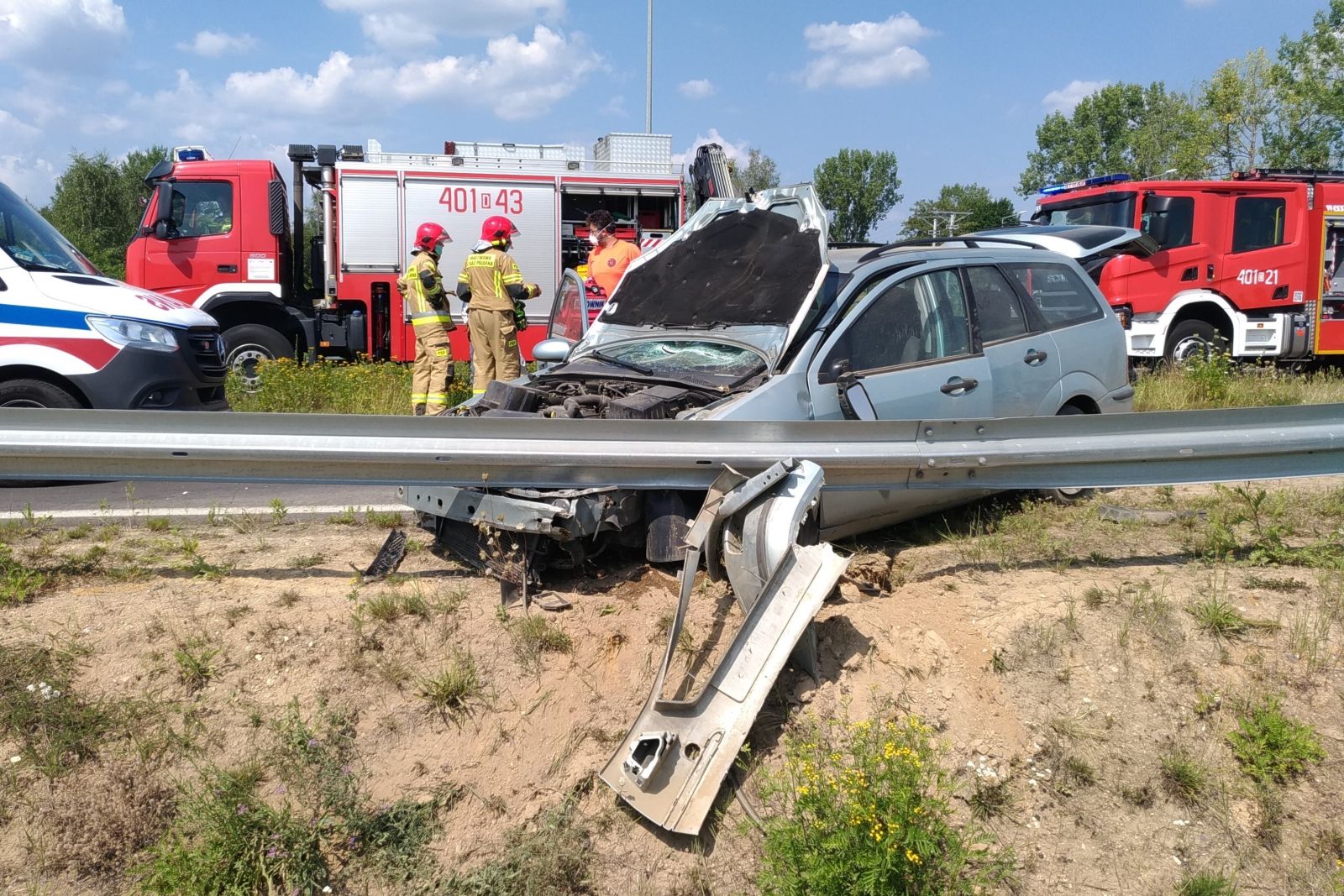 auto wypadek