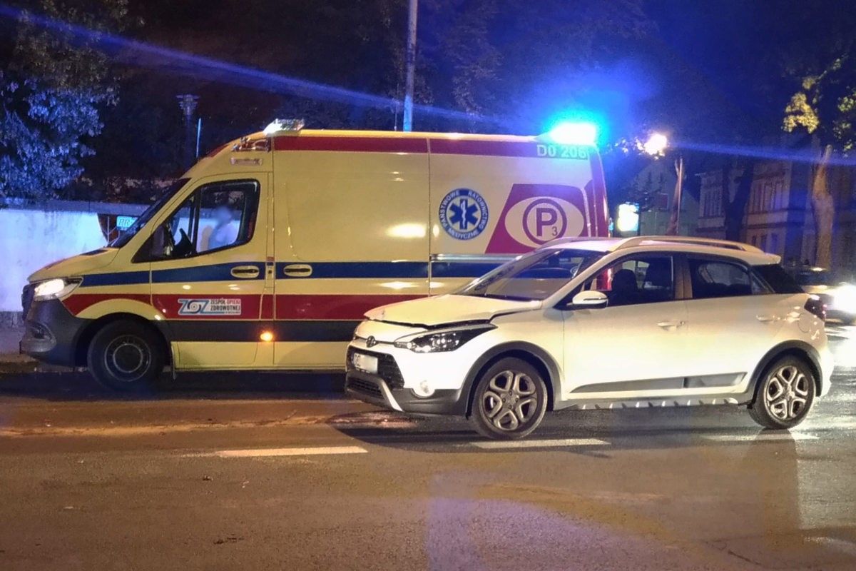 zderzenie auto chrobrego