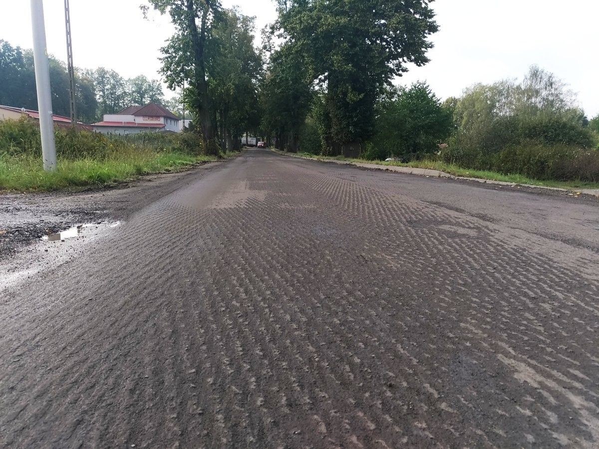 asfalt lubańska droga