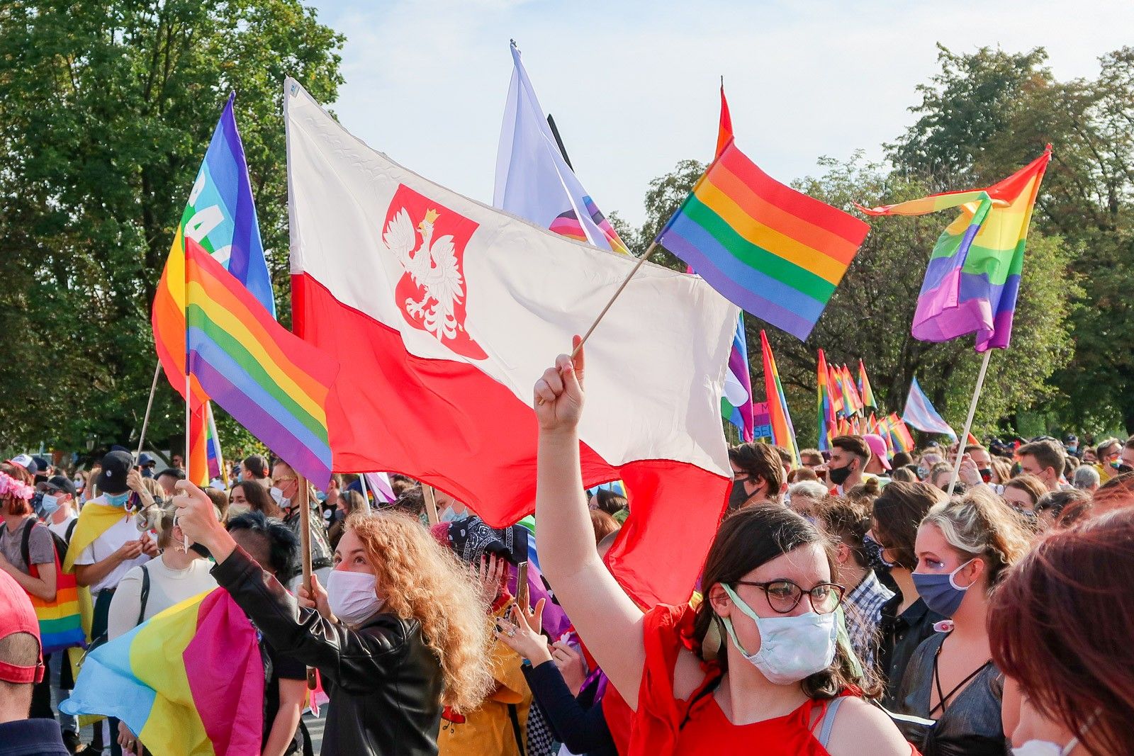 marsz równości flaga
