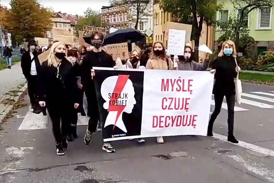 ludzie protest
